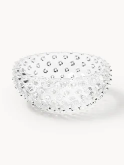 Bol de vidrio soplado Hobnail