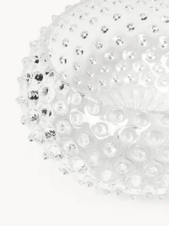Bol de vidrio soplado Hobnail