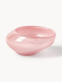 Bol decorativo artesanal de vidrio Ashley