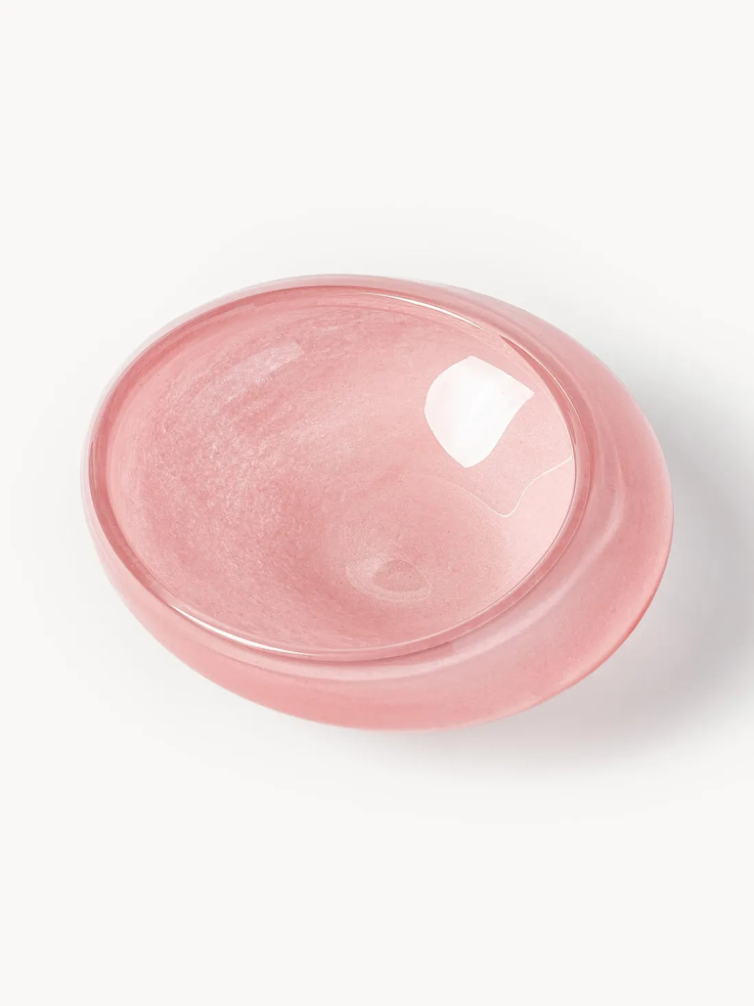 Bol decorativo artesanal de vidrio Ashley