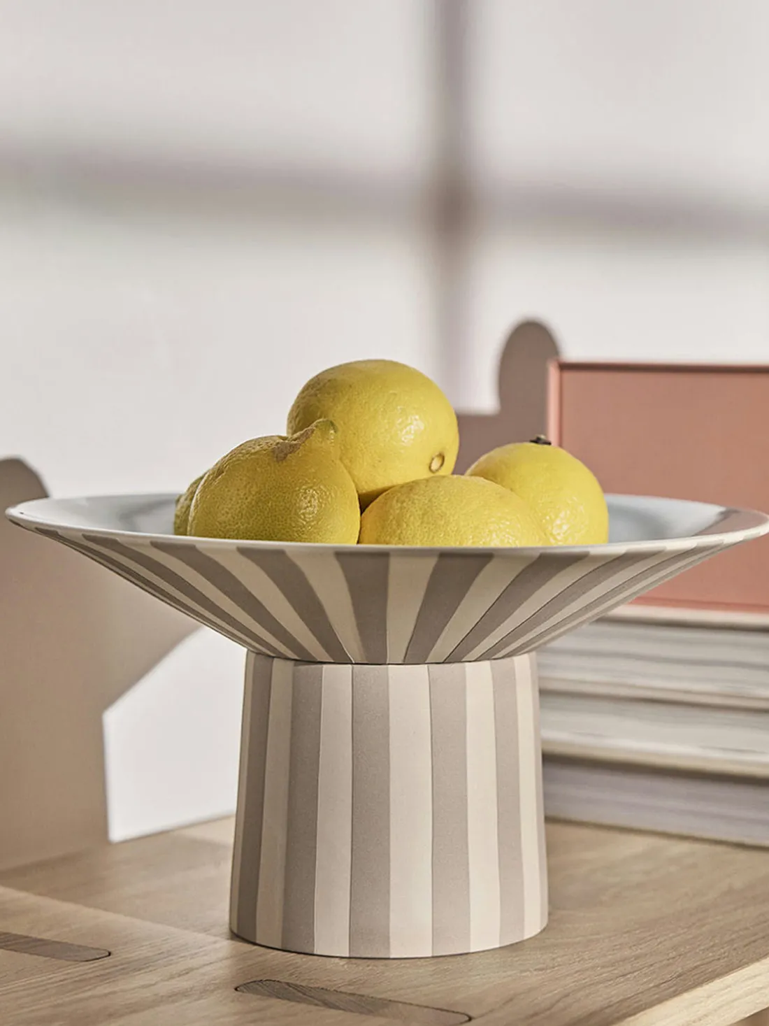 Bol decorativo pintado a mano Toppu, 17 cm