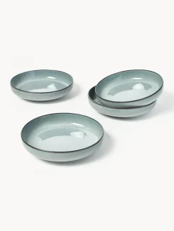 Boles artesanales Nordic Sea, Ø 22 cm, 4 uds.