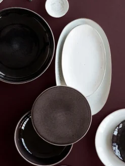 Boles artesanales Nordic Coal, Ø 22 cm, 4 uds.