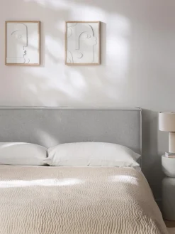 Cabecero tapizado Kamila, para montaje en pared