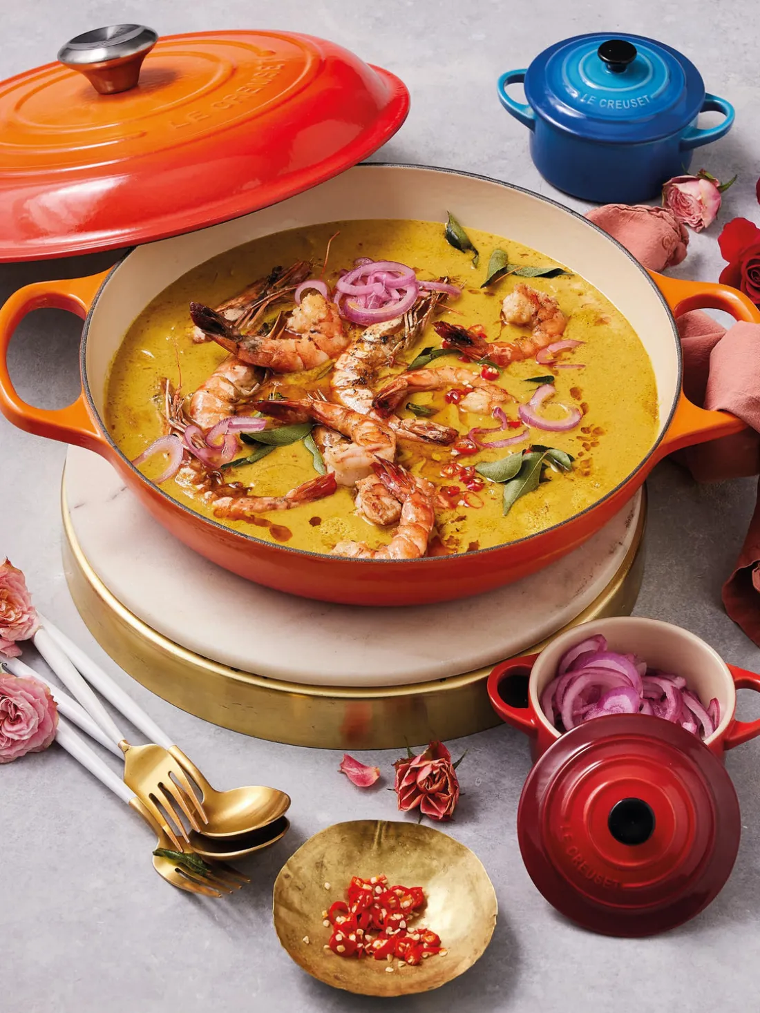 Cacerola baja de hierro fundido Signature Collection