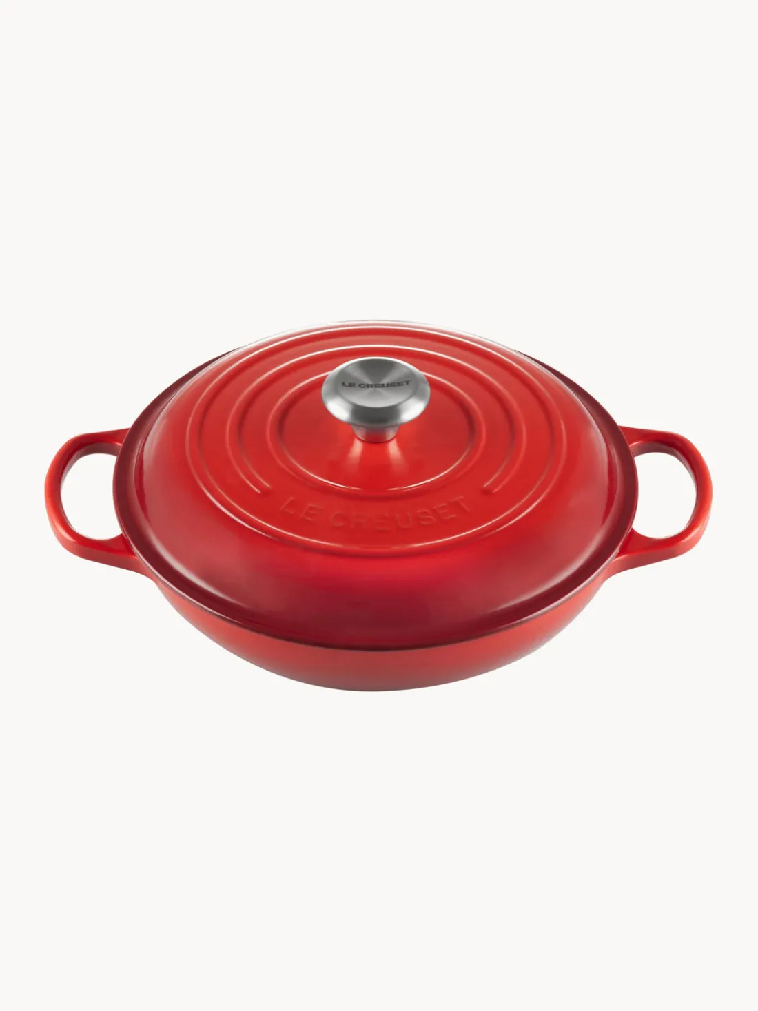 Cacerola baja de hierro fundido Signature Collection