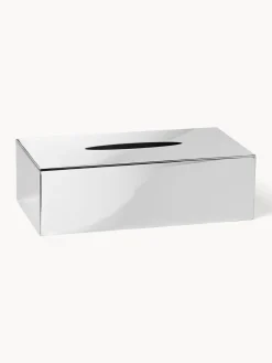 Caja de pañuelos de metal Halston