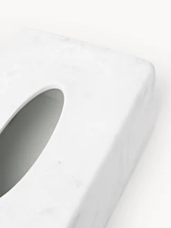 Caja de pañuelos en look mármol Kyle