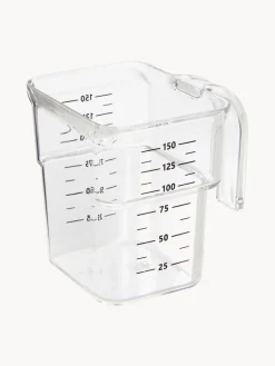 Caja para comida de mascotas con taza medidora Tower, 2 pzas.