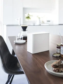 Caja para filtros de café de metal Tower