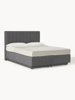 Cama continental con espacio de almacenamiento Livia