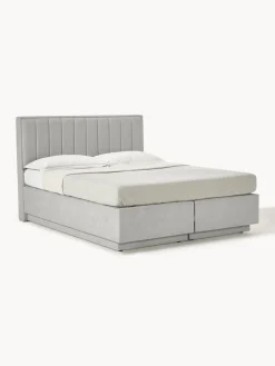 Cama continental con espacio de almacenamiento Livia