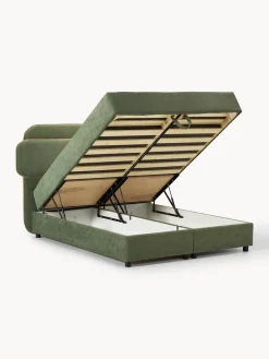 Cama continental con espacio de almacenamiento Enrica