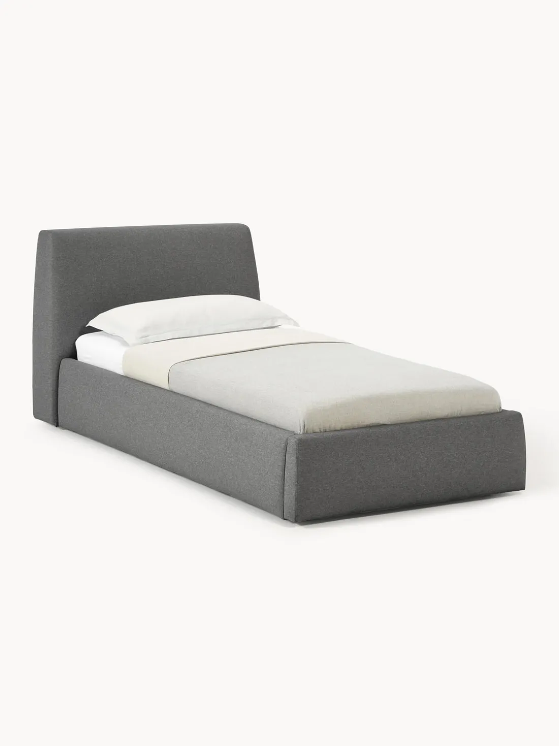Cama individual con espacio de almacenamiento Cloud