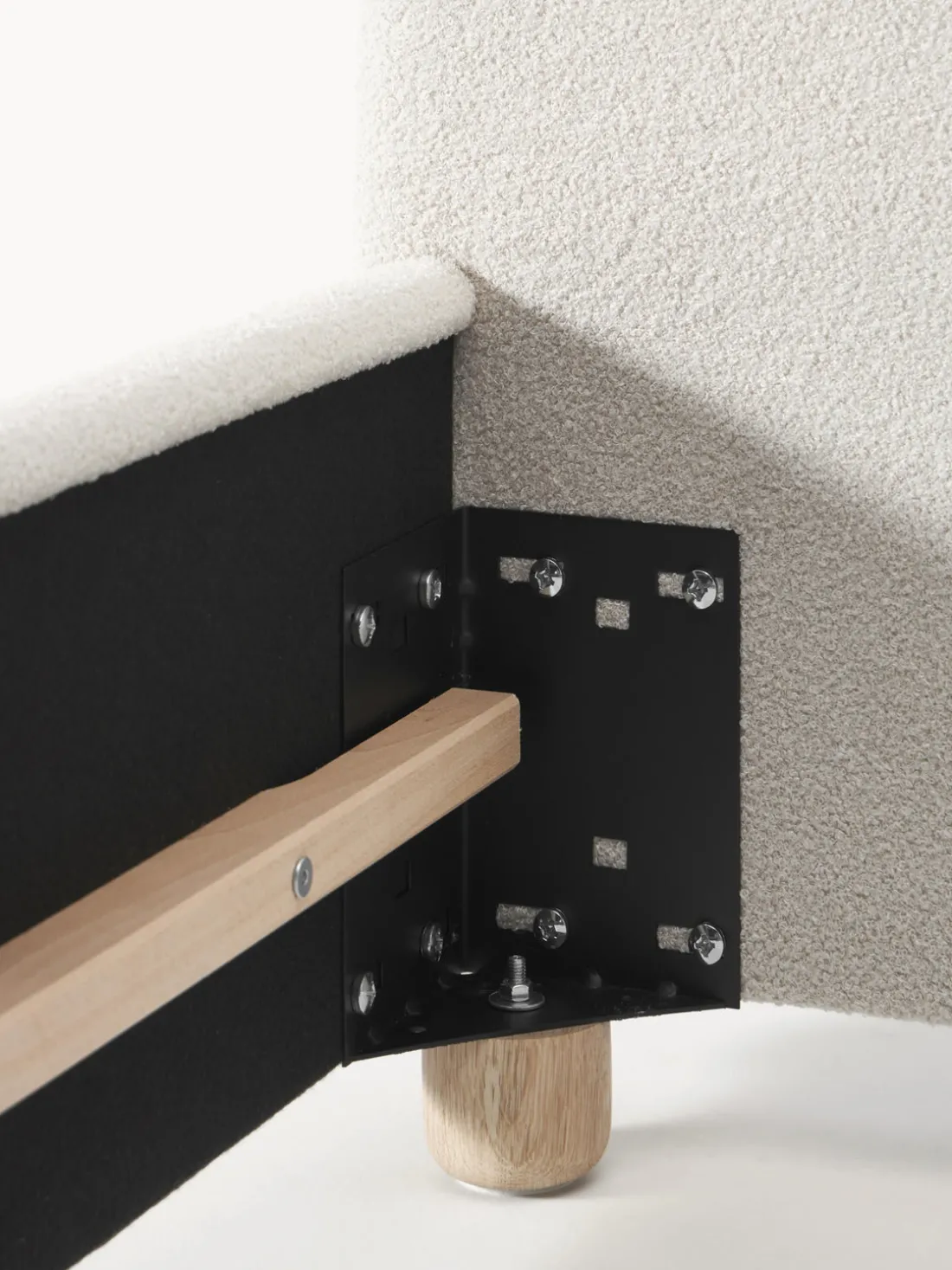 Cama individual de borreguillo Ebba