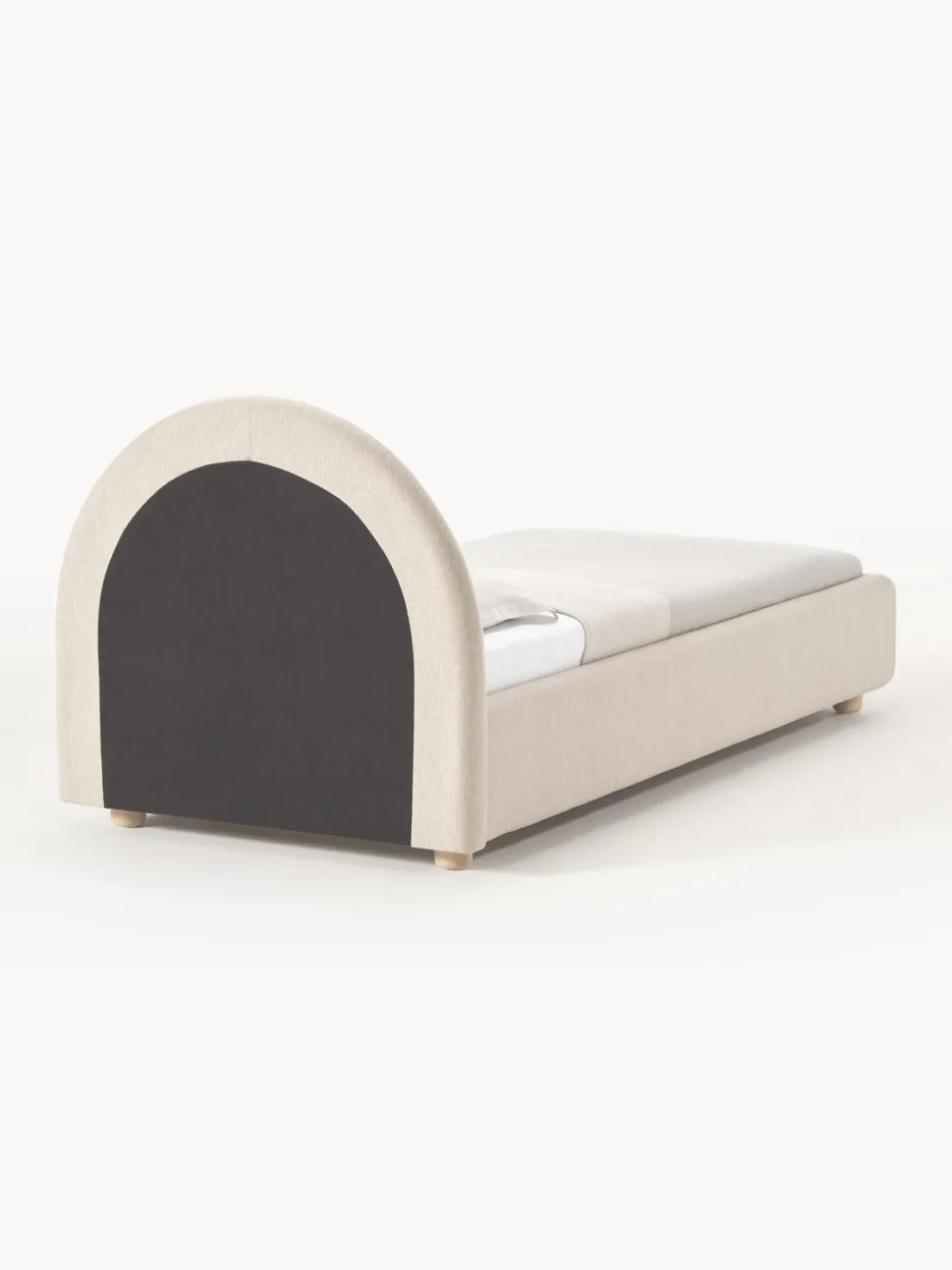 Cama individual Ebba, con espacio de almacenamiento