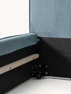 Cama individual tapizada de pana Dream