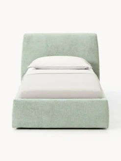 Cama individual tapizada Cloud
