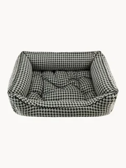 Cama para mascotas Houndstooth, tamaños diferentes