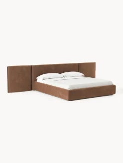Cama tapizada con cabecero plegable Otis