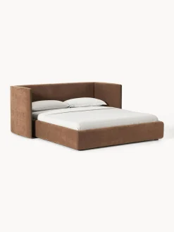 Cama tapizada con cabecero plegable Otis