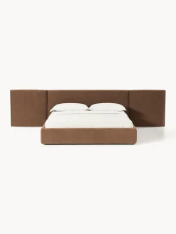 Cama tapizada con cabecero plegable Otis