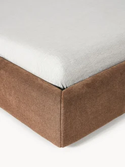 Cama tapizada con cabecero plegable Otis