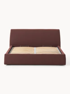 Cama tapizada con espacio de almacenamiento Cloud