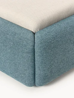 Cama tapizada con espacio de almacenamiento Melva