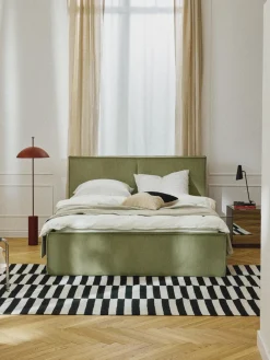 Cama tapizada de pana Dream