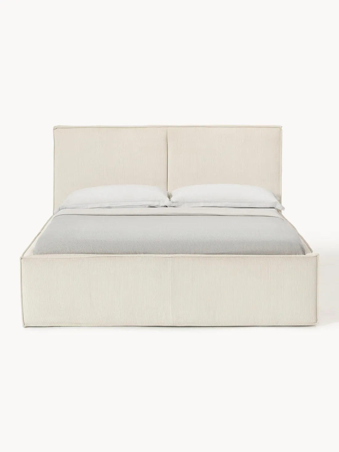 Cama tapizada de pana Dream