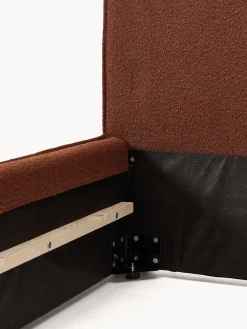 Cama tapizada en tejido bouclé Dream