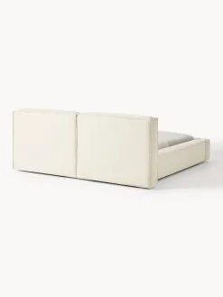 Cama tapizada Lennon, con espacio de almacenamiento