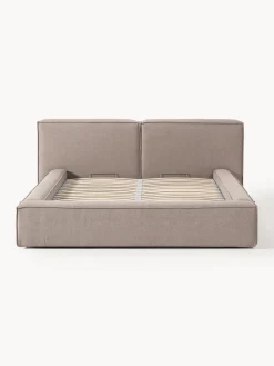 Cama tapizada Lennon, con espacio de almacenamiento