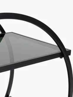 Camarera Loft, estantes de vidrio