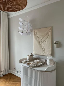 Cambiador de madera artesanal Kai