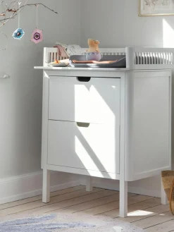 Cambiador de madera con cajones Sebra