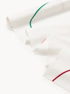 Camino de mesa con bordado abstracto Sue