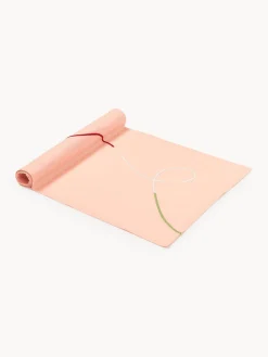 Camino de mesa con bordado abstracto Sue