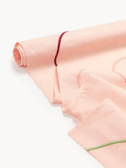 Camino de mesa con bordado abstracto Sue