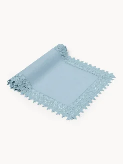 Camino de mesa con ribete de encaje Flavia