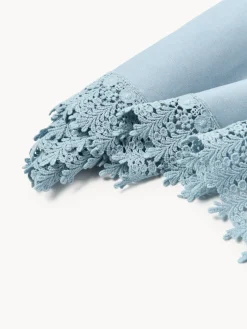 Camino de mesa con ribete de encaje Flavia