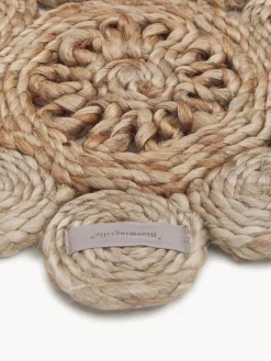 Camino de mesa de yute Valder