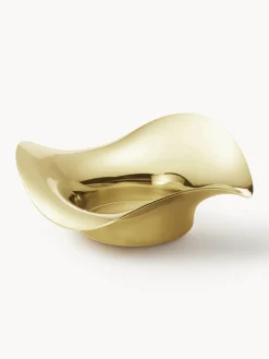 Candelabro de acero inoxidable con forma orgánica Cobra