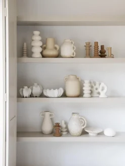 Candelabro de cerámica Kea