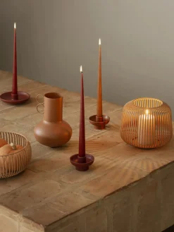 Candelabro de cerámica Vela