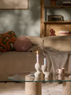 Candelabro de gres Madhuri