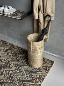 Cesta artesanal de ratán Bella