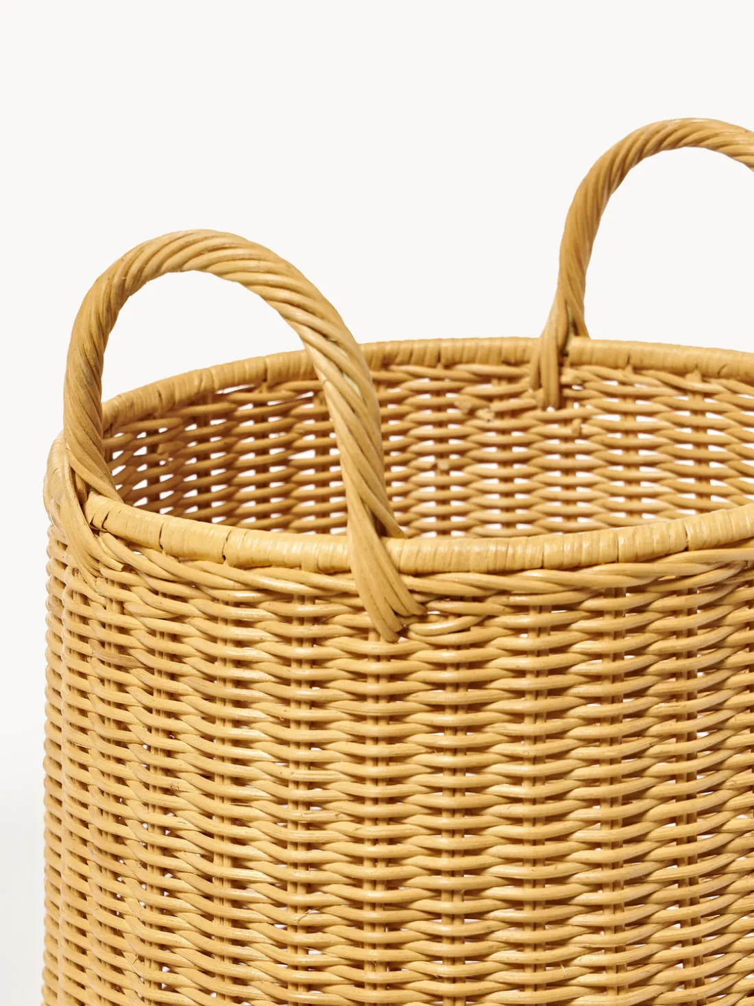 Cesta artesanal de ratán Laundry