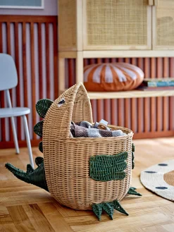 Cesta de almacenamiento de ratán Eddi